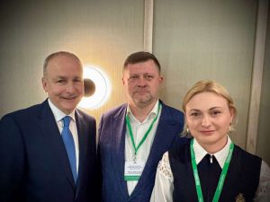Євгенія Кравчук: Ірландія послідовно підтримує вступ України до ЄС і адвокатує те, що Україна важливий партнер, зокрема для безпеки Європейського континенту